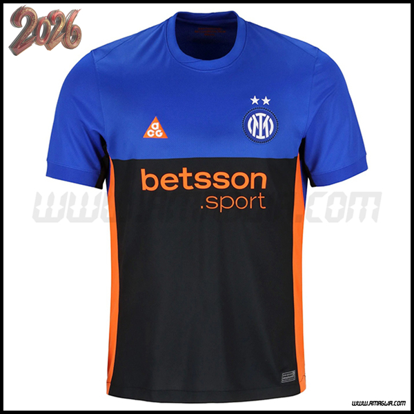 Nuovo Maglia da Inter Milan Quarto 2025/2026