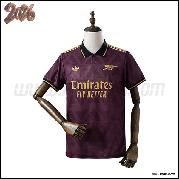 Maglia da Arsenal Edizione Speciale Marrone 2025/2026