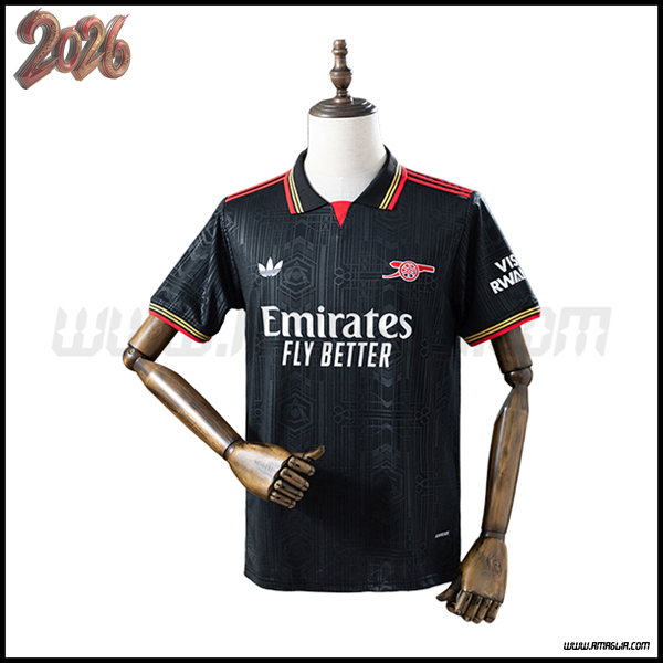 Maglia da Arsenal Edizione Speciale Nero 2025/2026