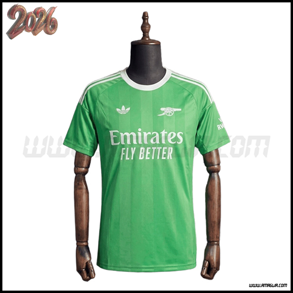 Maglia da Portiere Arsenal Verde 2025/2026