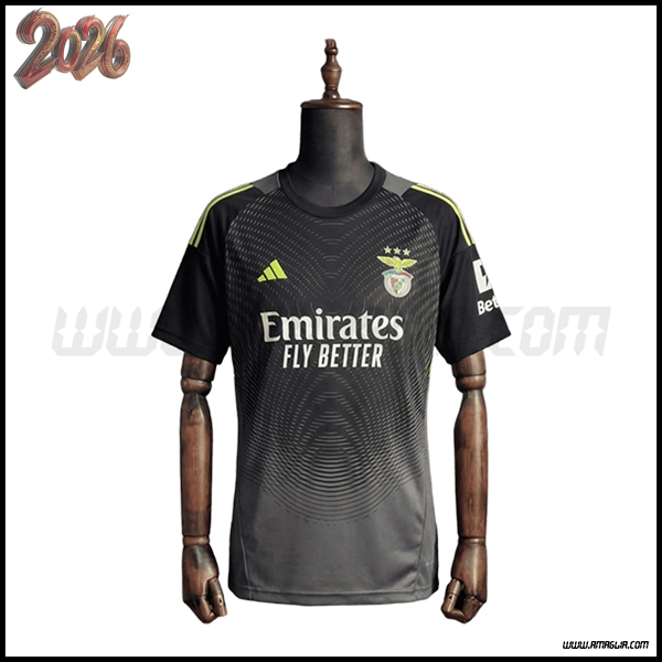 Maglia da Portiere Benfica Nero 2025/2026