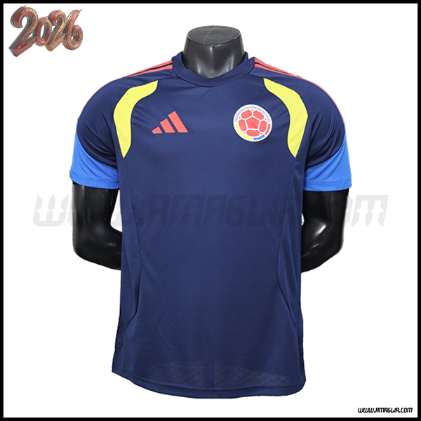 Training T-Shirt Colombia blu navy 2025/2026