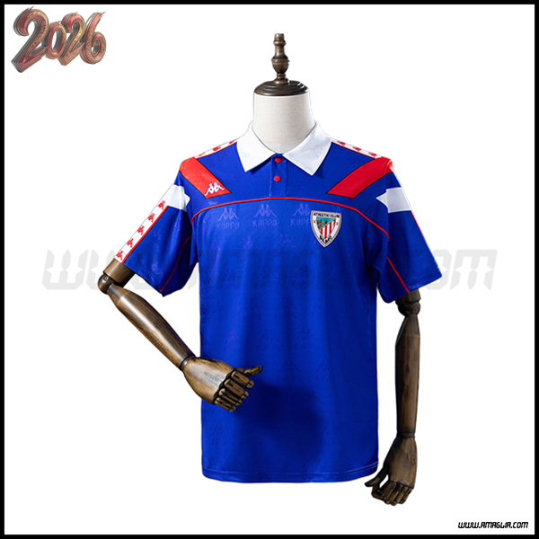 Seconda Maglia Calcio Athletic Bilbao Retro 1994/1995