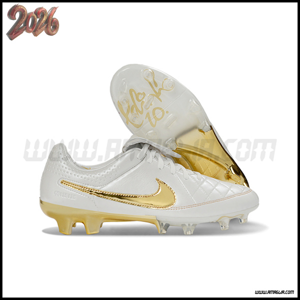 Nike Scarpe Da Calcio Tiempo Legend SE Bianco/Giallo