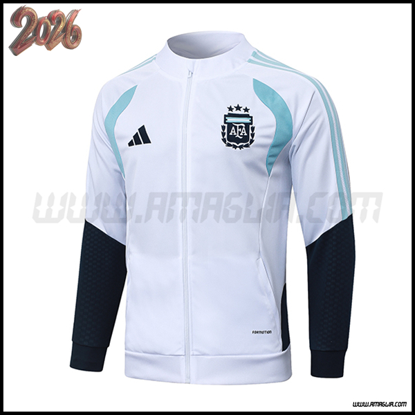 Giacca Calcio Argentina Bianco/Blu 2025/2026