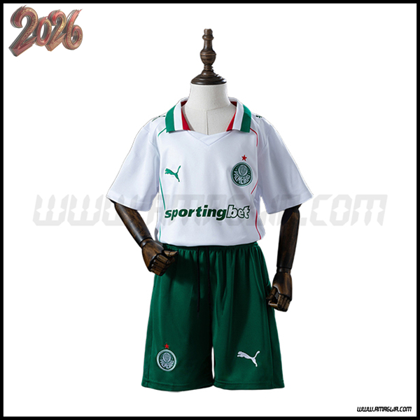 Seconda Maglia Calcio Palmeiras Bambino 2026/2027