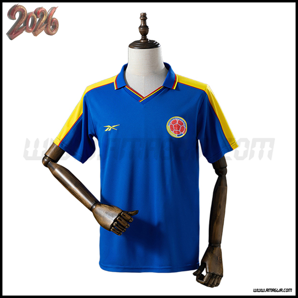 Seconda Maglia Calcio Colombia Retro 1998