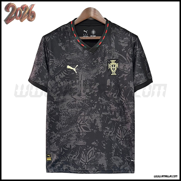 Maglia Squadra Portogallo Edizione Speciale Nero 2026/2027