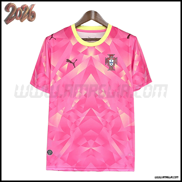 Maglia Squadra Portogallo Edizione Speciale Rosa 2026/2027