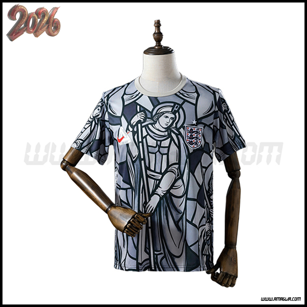 Maglia Squadra Inghilterra Edizione Speciale Grigio 2026/2027