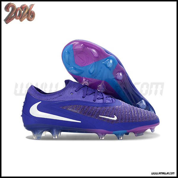 Nike Scarpe Da Calcio Phantom GX III Elite FG viola/Bianco