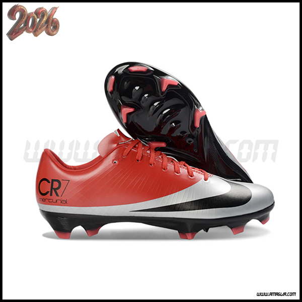 Nike Scarpe Da Calcio Mercurial Vapor 13 Elite FG Rosso/Grigio/Nero
