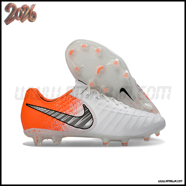 Copa Scarpe Da Calcio Tiempo Legend VII Elite LUXE FG Arancia/Bianco/Grigio