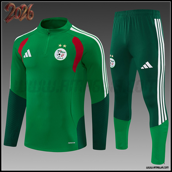 Tuta Allenamento Algeria Verde 2026/2027