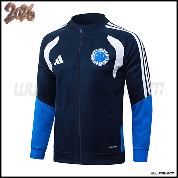 Giacca Calcio Cruzeiro Blu Scuro 2026/2027