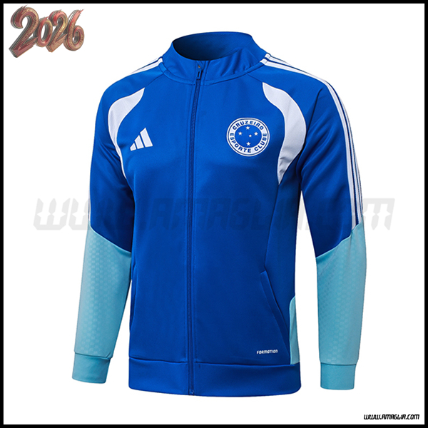 Giacca Calcio Cruzeiro Blu 2026/2027