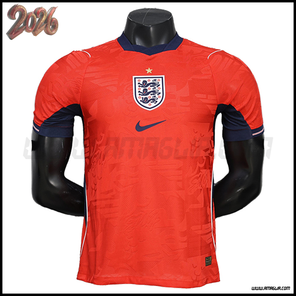 Seconda Maglia Squadra Inghilterra Coppa del Mondo 2026