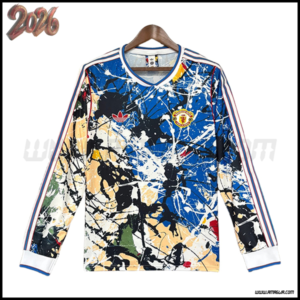 Prima Maglia Calcio Manchester City Maniche Lunghe 2026/2027