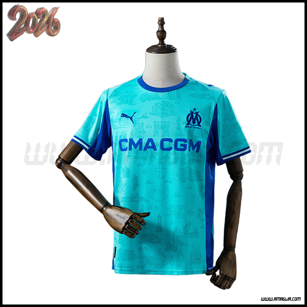 Maglia da Marsiglia OM Edizione Speciale Azzurro chiaro 2026/2027