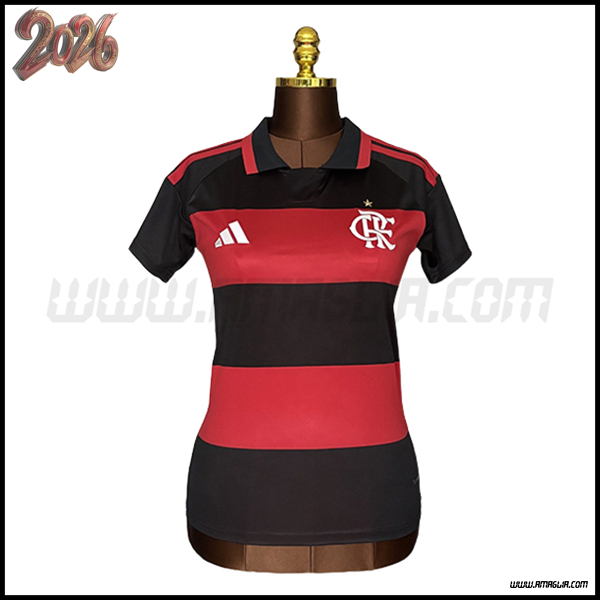 Prima Maglia Calcio Flamengo Donne 2026/2027