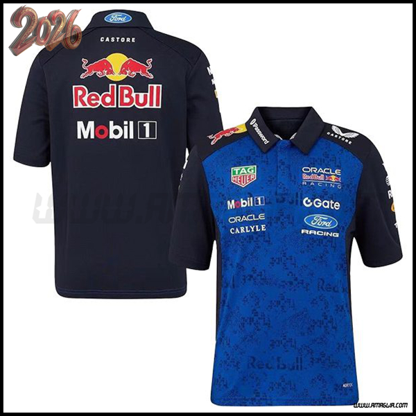 Polo F1 RedBull Racing Team Blu/Nero 2026