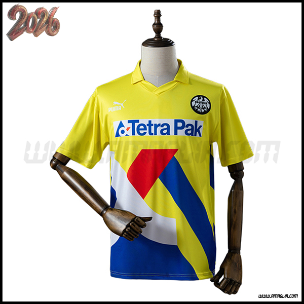 Seconda Maglia Calcio Eintracht Frankfurt Retro 1993/1996