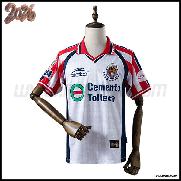 Seconda Maglia Calcio CD Guadalajara Retro 1999/2000