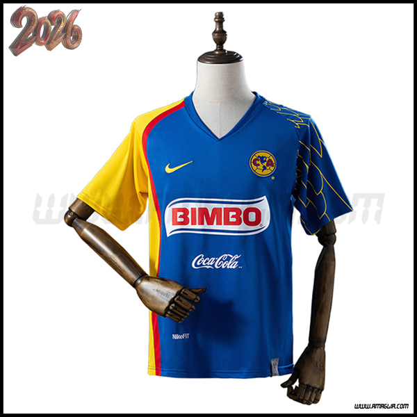 Seconda Maglia Calcio Club America Retro 2007/2008