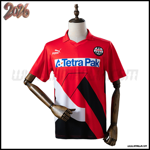 Prima Maglia Calcio Eintracht Frankfurt Retro 1993/1995
