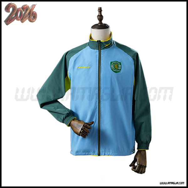 Giacca A Vento Benfica Blu/Verde 2026/2027