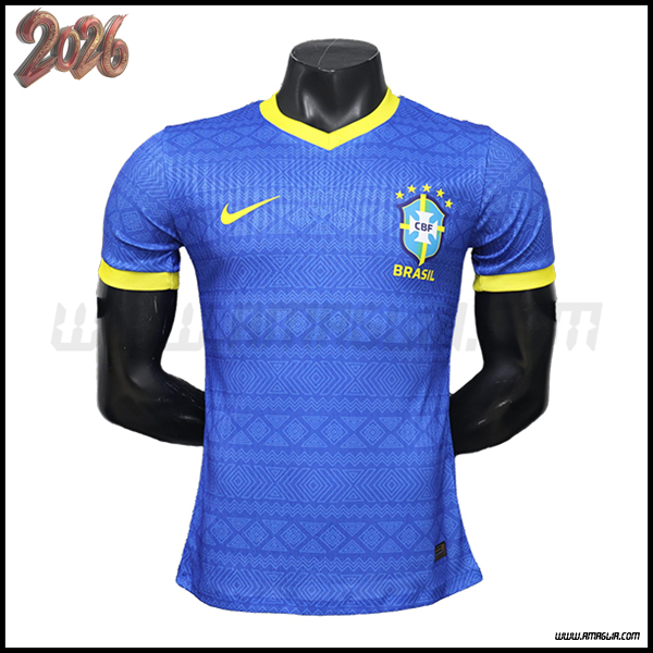 Maglia Squadra Brasile Edizione Speciale Blu 2026/2027