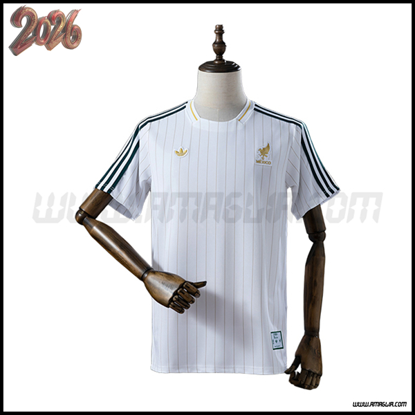 Maglia Squadra Messico Edizione Speciale Bianco 2026/2027