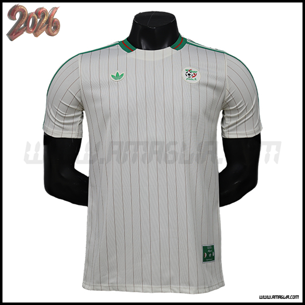 Maglia Squadra Algeria Edizione Speciale Bianco 2026/2027