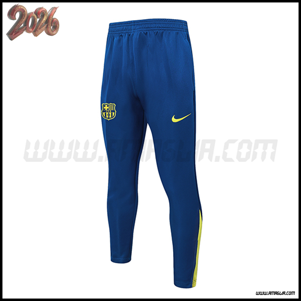 Pantaloni da Allenamento FC Barcellona Blu/Giallo 2026/2027