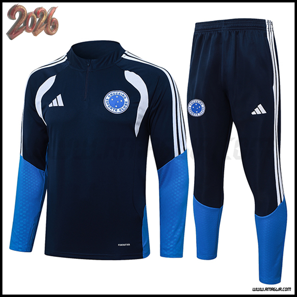 Tuta Allenamento Cruzeiro Blu Scuro 2026/2027