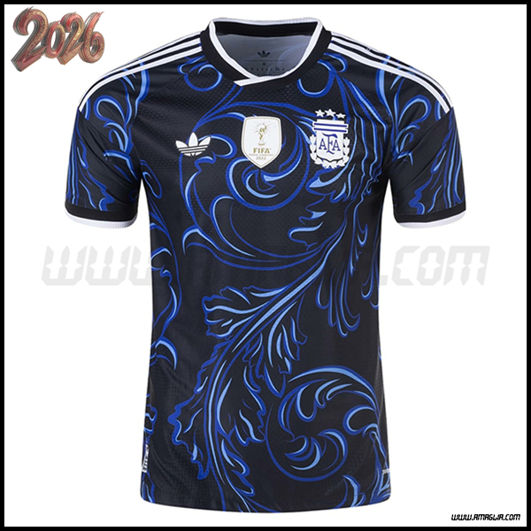Seconda Nuovo Maglia Squadra Argentina Coupe Du Monde 2026