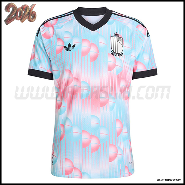 Seconda Nuovo Maglia Squadra Belgio Coupe Du Monde 2026