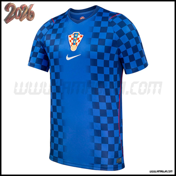 Seconda Nuovo Maglia Squadra Croazia Coupe Du Monde 2026