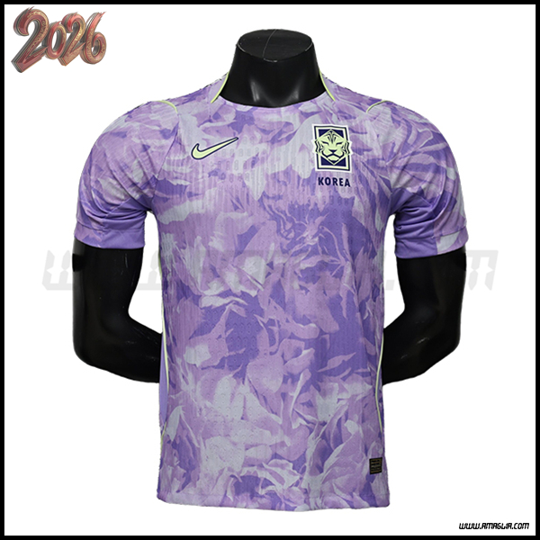Seconda Maglia Squadra Corea del Sud Coupe Du Monde 2026