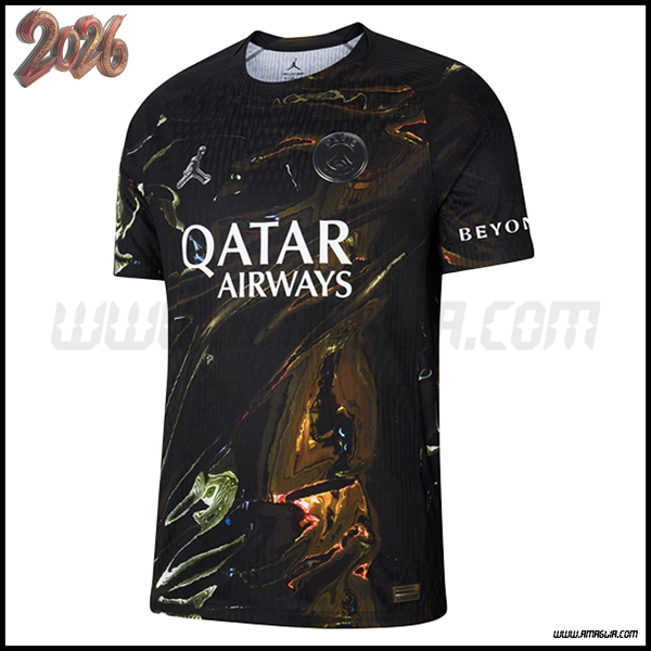 Maglia da PSG Edizione Speciale Nero 2025/2026
