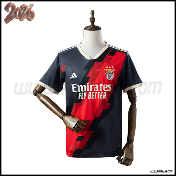 Maglia da Benfica Edizione Speciale Rosso/Nero 2026/2027
