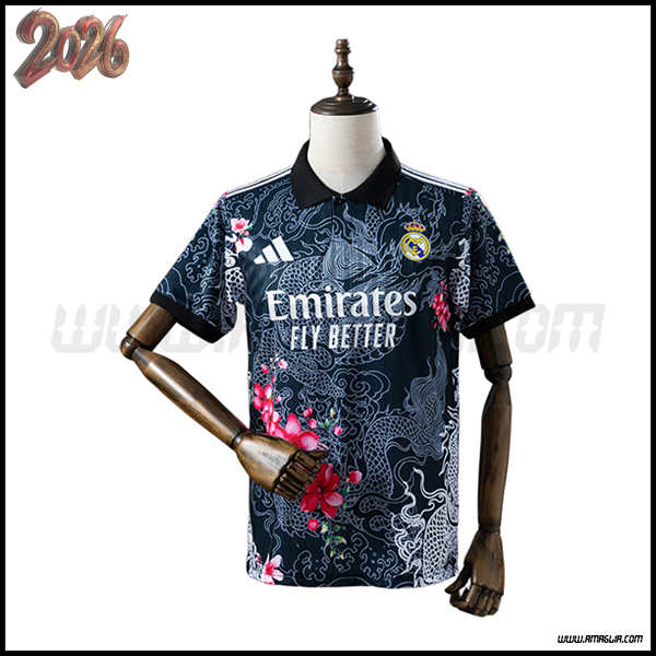 Maglia da Real Madrid Edizione Speciale Nero 2026/2027