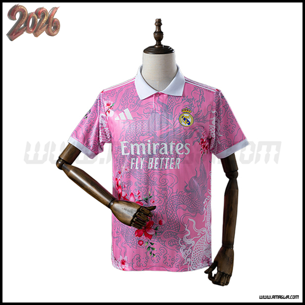 Maglia da Real Madrid Edizione Speciale Rosa 2026/2027