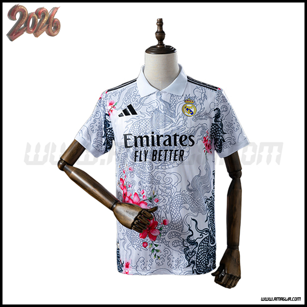 Maglia da Real Madrid Edizione Speciale Bianco 2026/2027