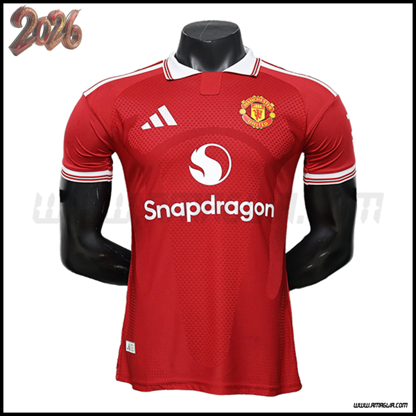 Prima Maglia Calcio Manchester United 2026/2027