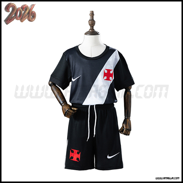 Prima Maglia Calcio CR Vasco da Gama Bambino 2026/2027