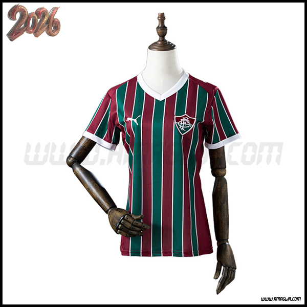 Prima Maglia Calcio Fluminense Donne 2026/2027