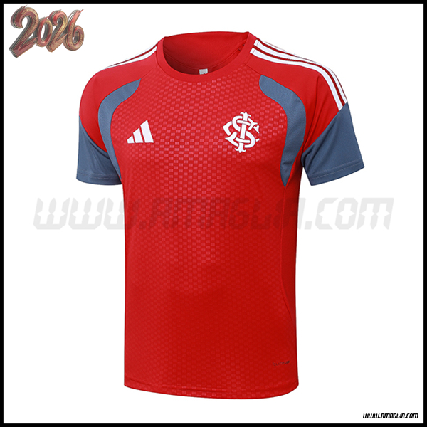 Training T-Shirt Internacional Rosso/Grigio 2026/2027