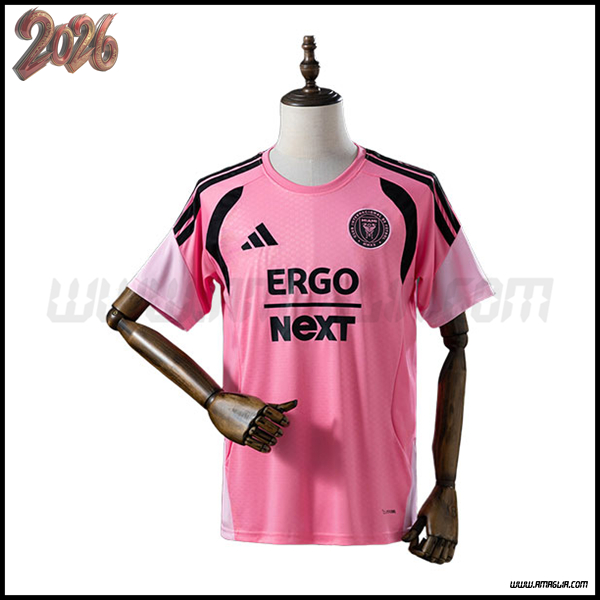 Training T-Shirt Inter Miami CF Rosa/Nero 2026/2027