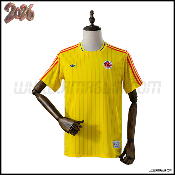 Training T-Shirt Colombia Giallo/Arancia 2026/2027